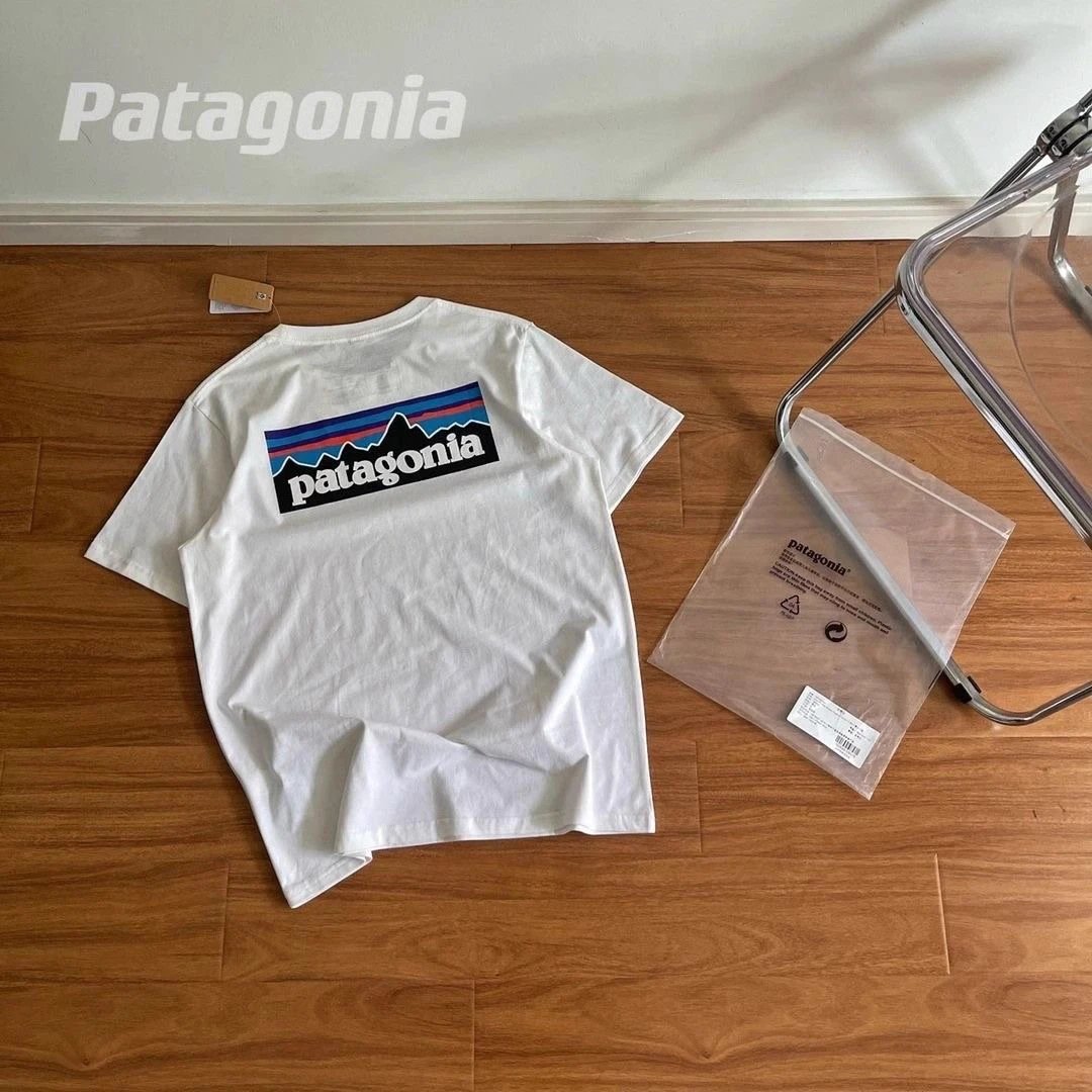 Patagonia P-6 Logo Responsibili-Tee Gray T-Shirt - 6