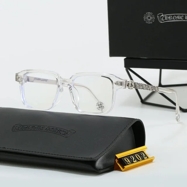 Chrome Hearts Eyewear Square Optical Frames with Dragon-Scale Temples product detail image 4