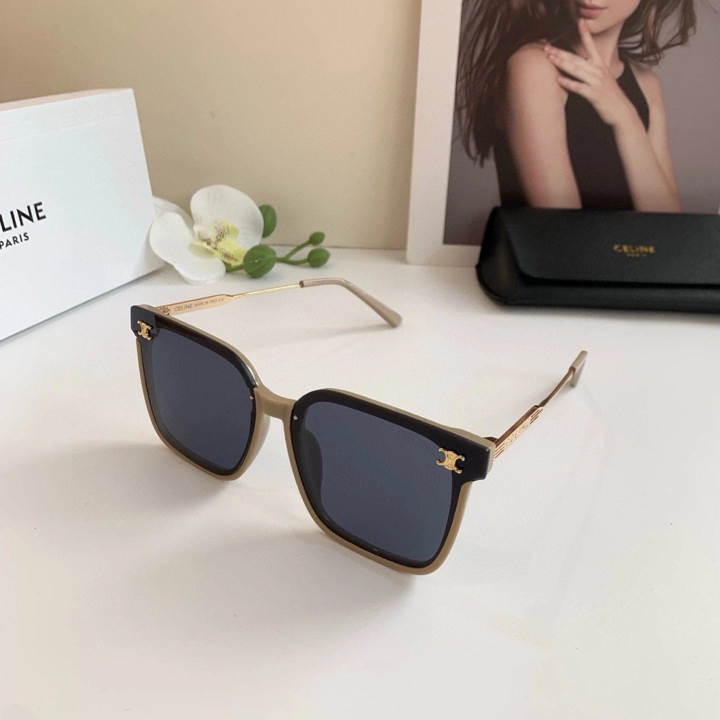 Celine Eyewear Square Sunglasses image 2