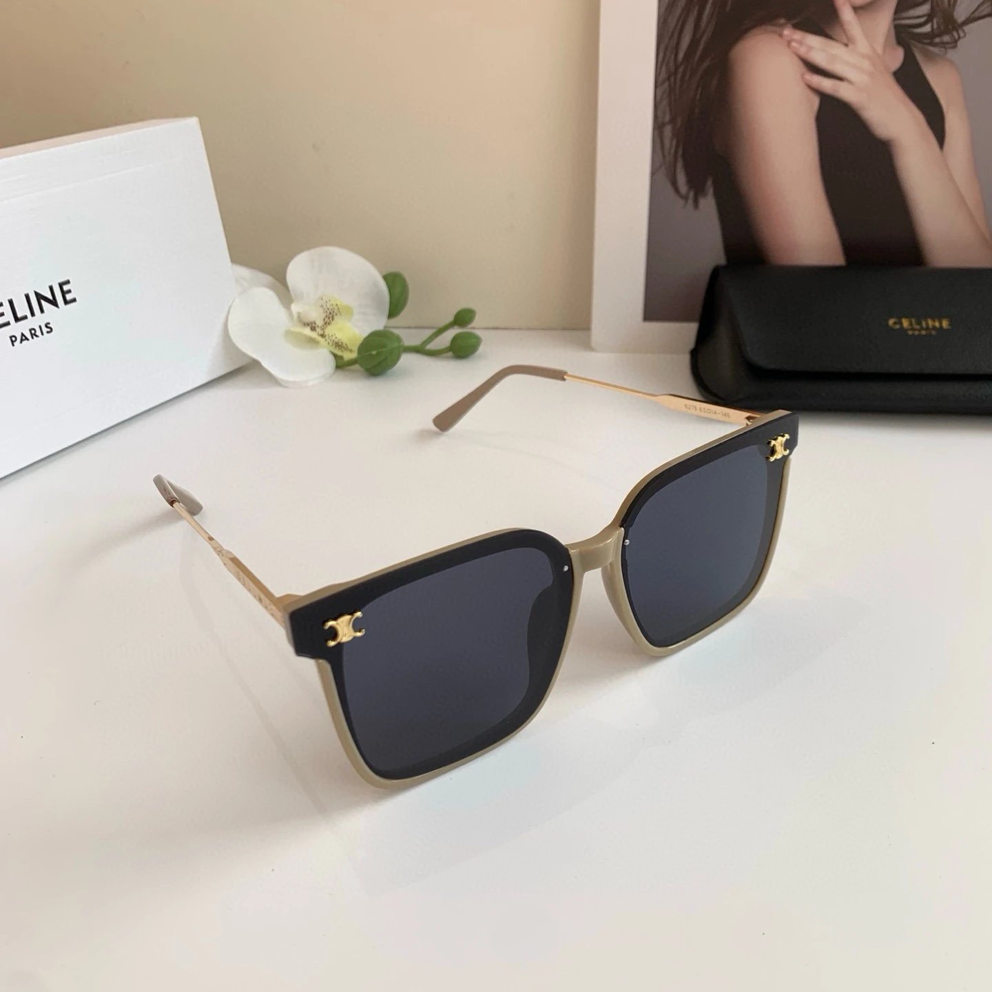 Celine Eyewear Square Sunglasses image 1
