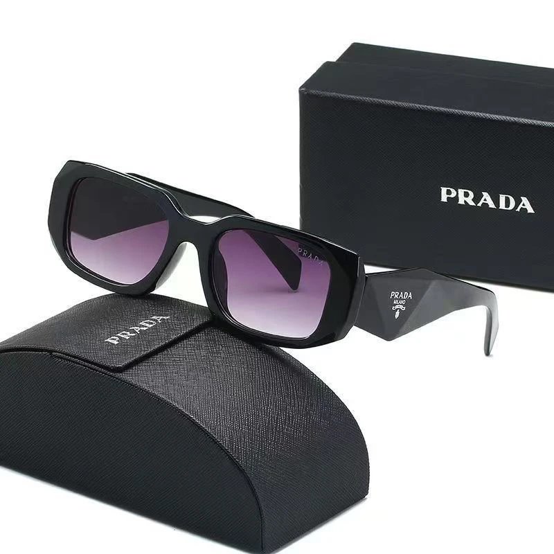 Prada PRADA Linea Rossa White Oversized Square Sunglasses - 4