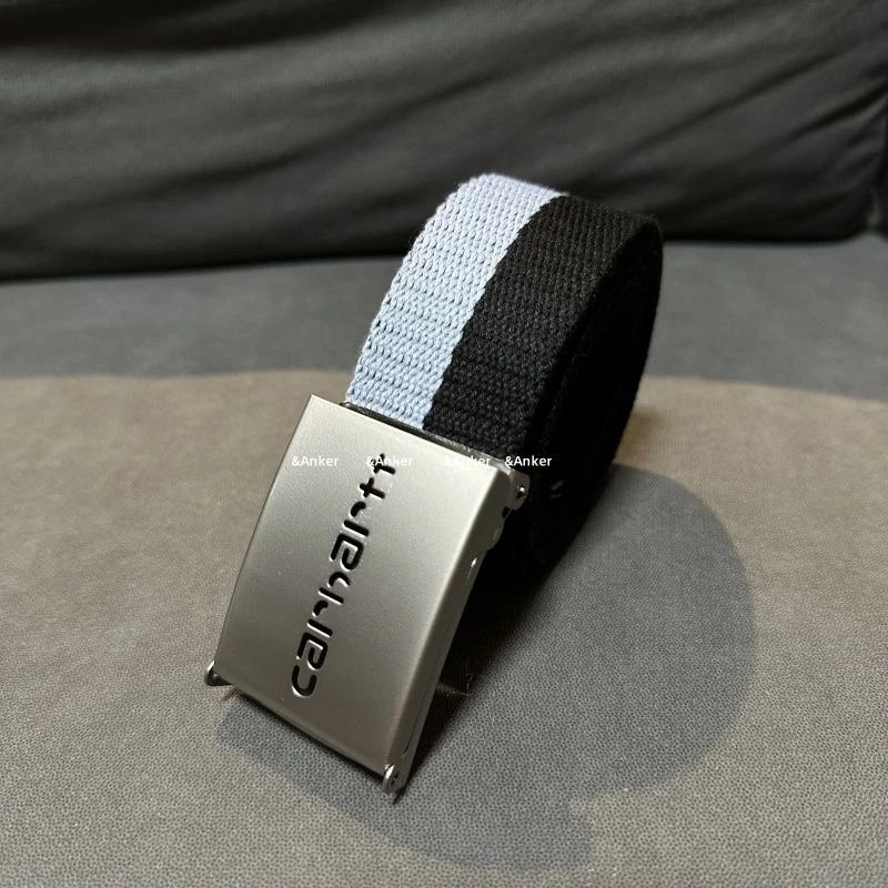 Carhartt Work In Progress Canvas Belt Brown - 9