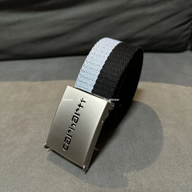 Carhartt Belts Woven web belt with metal clamp buckle product detail image 8