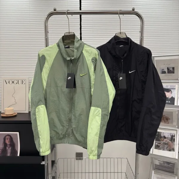 Nike Windrunner Black Windbreaker - 8