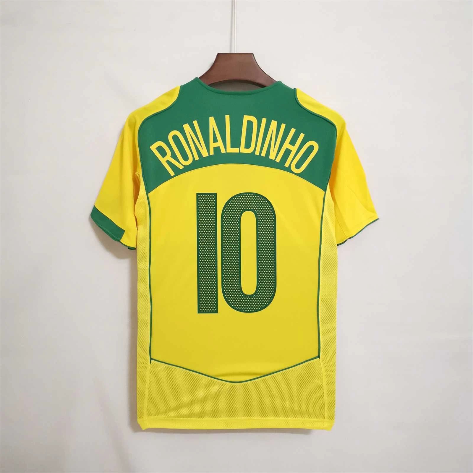Brazil National Team Inspired Jersey Yellow/Green - 3