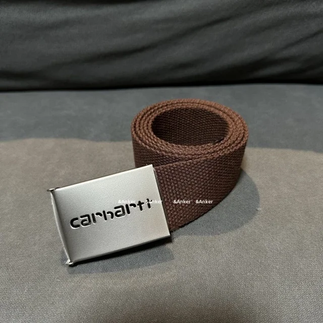 Carhartt Belts Woven web belt with metal clamp buckle product detail image 12