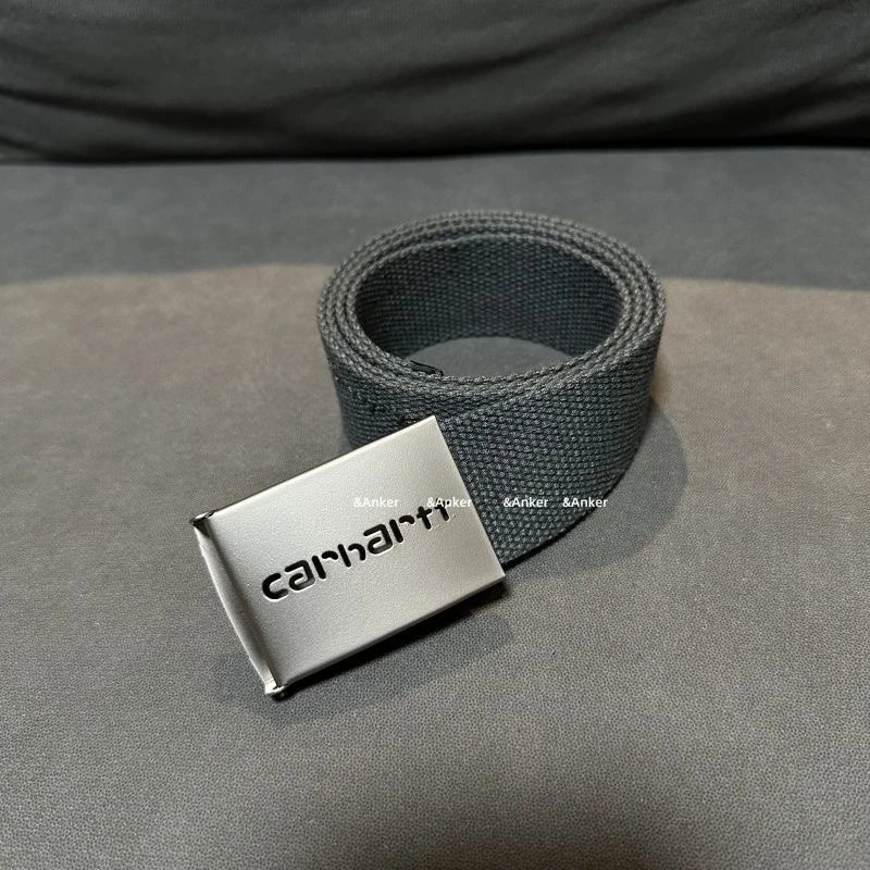 Carhartt Work In Progress Canvas Belt Brown - 7