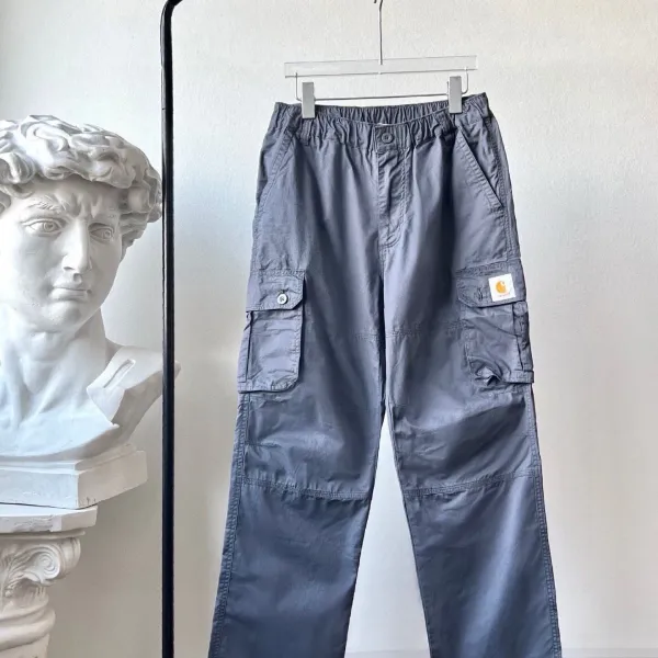 Carhartt WIP Cargo Pants Gray Pants - 1