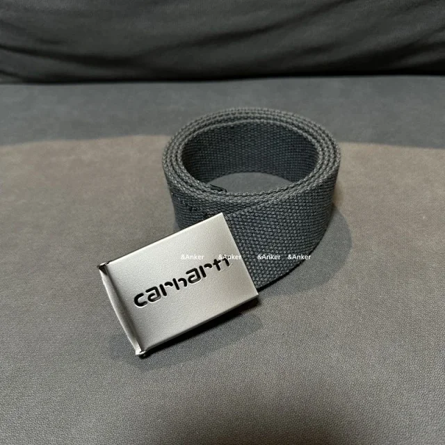 Carhartt Belts Woven web belt with metal clamp buckle product detail image 2