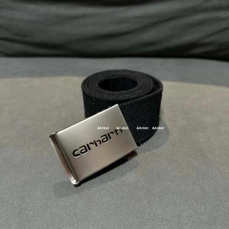 Carhartt WIP Canvas Belt Black