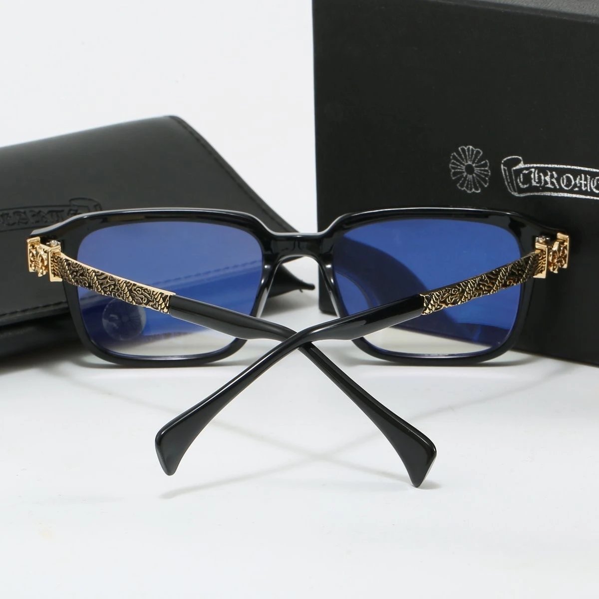 Chrome Hearts 9202 Brown Acetate Optical Glasses - 7