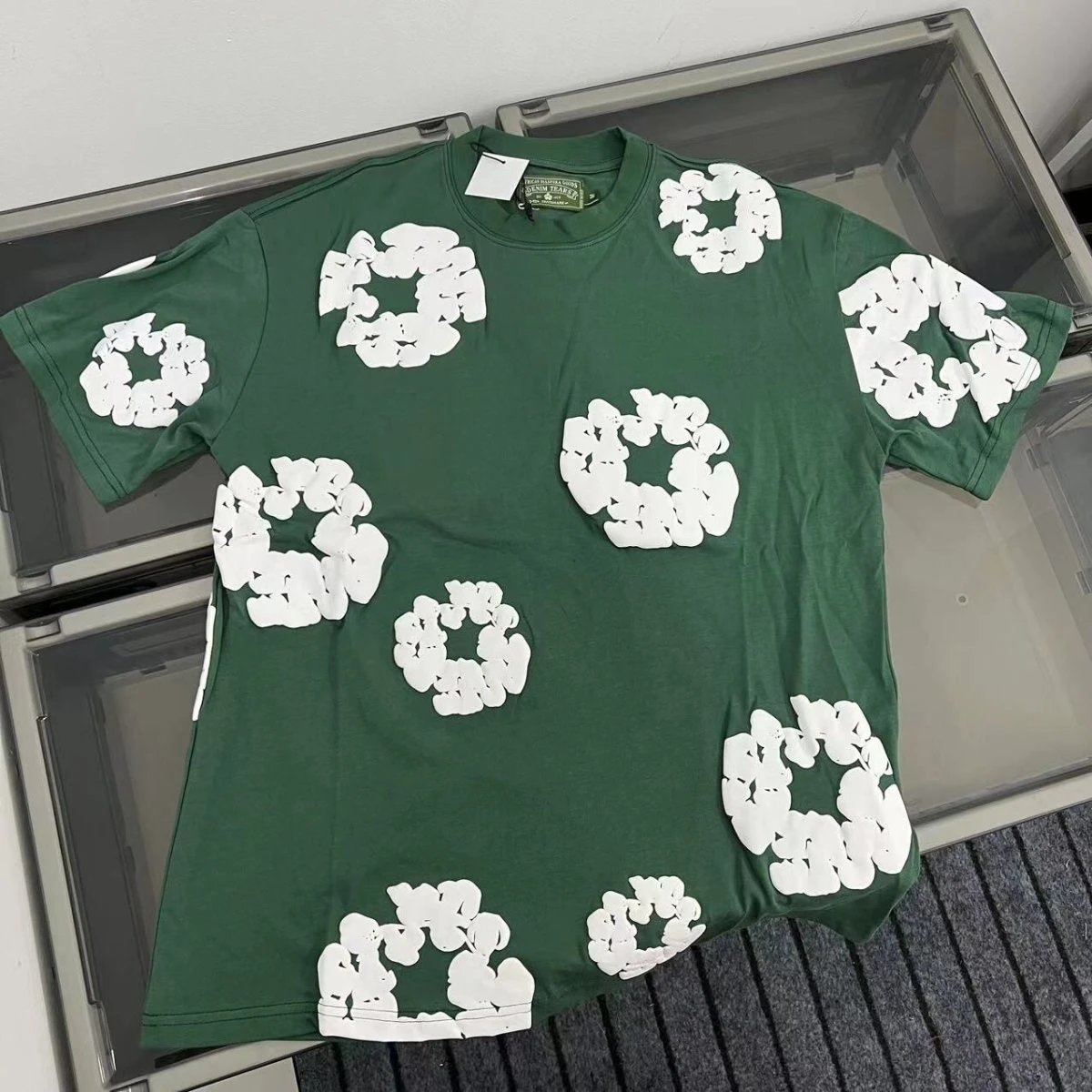Puffed Cotton Print T-Shirt photo 8