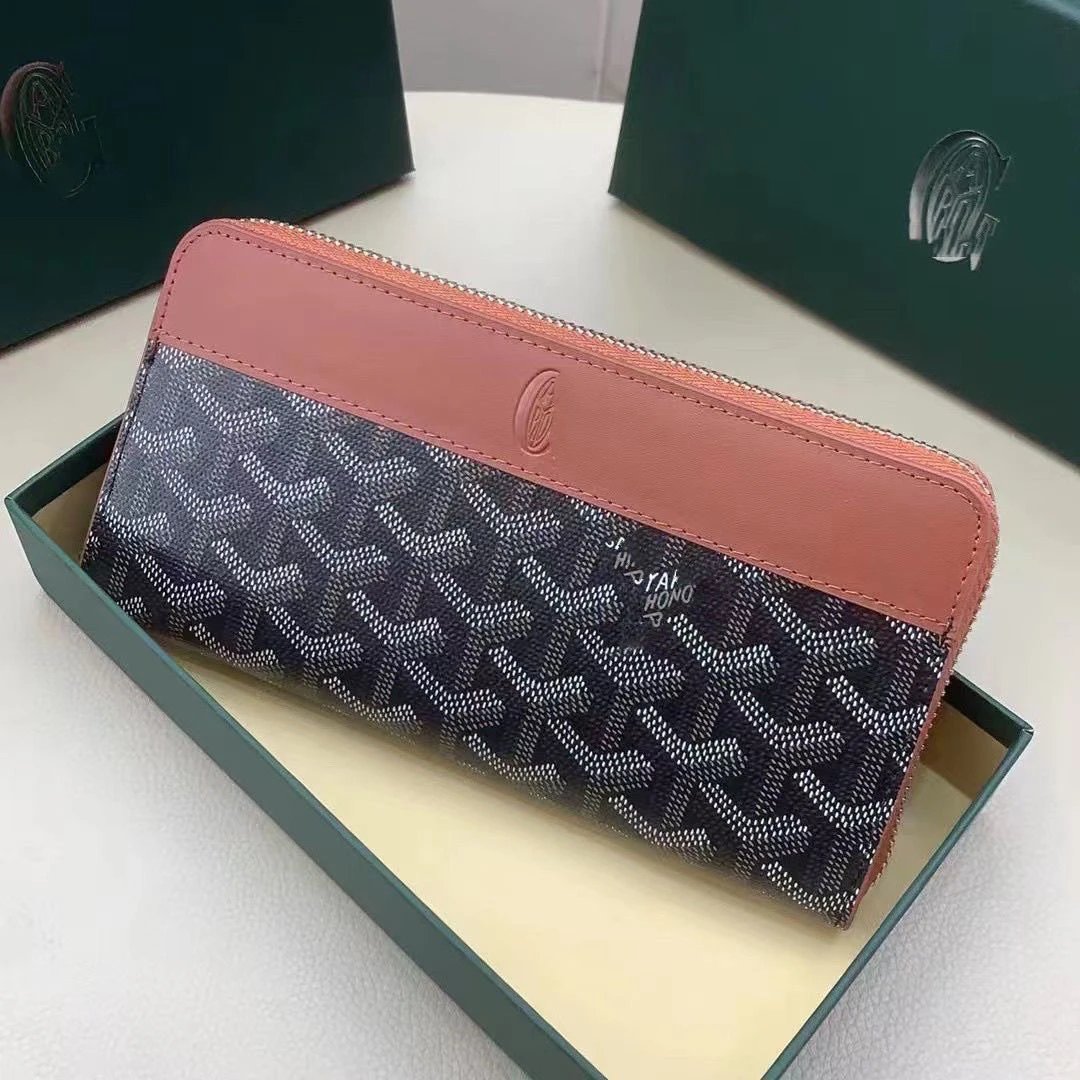 Goyard Saint Louis Long Wallet Yellow and Gold Canvas - 4