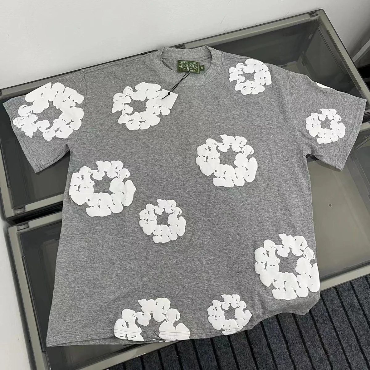 Puffed Cotton Print T-Shirt photo 4