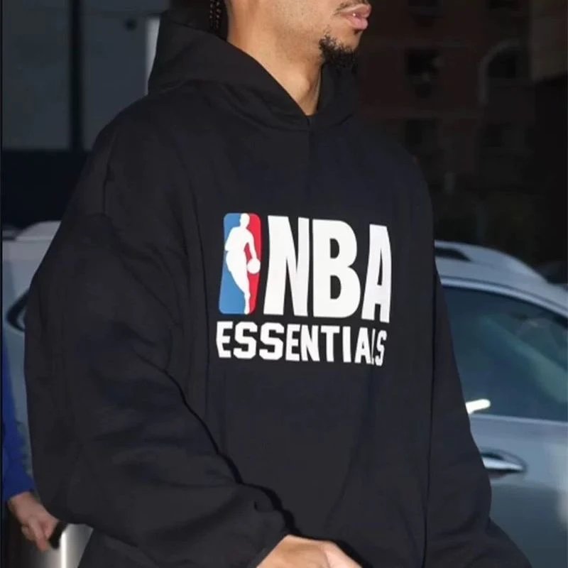NBA Essentials Hoodie White - 6