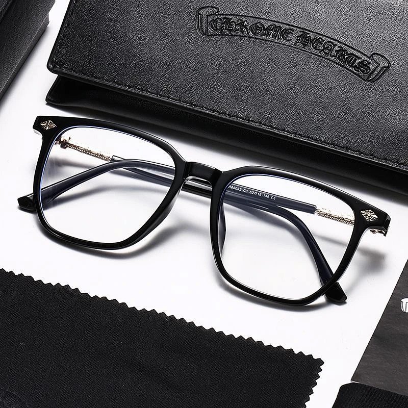 Chrome Hearts Square Frame Optical Glasses Black Eyewear product detail 2 in Litbuy spreadsheet finds