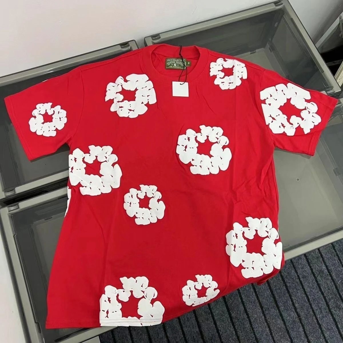 Puffed Cotton Print T-Shirt photo 6