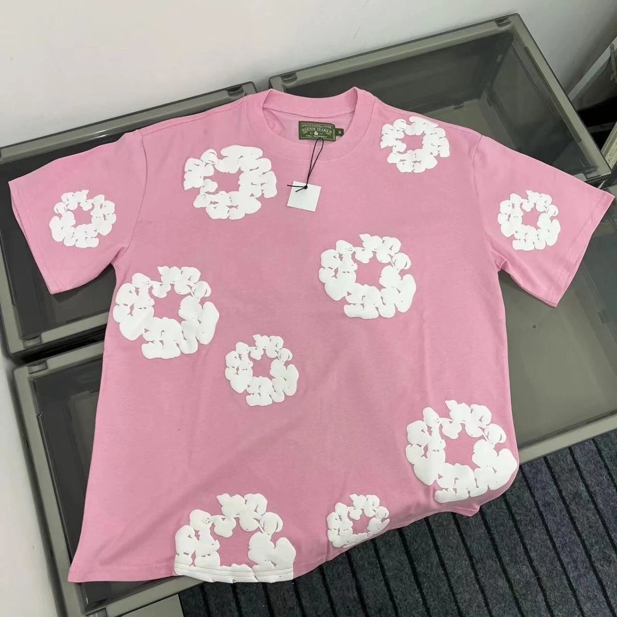 Puffed Cotton Print T-Shirt photo 5