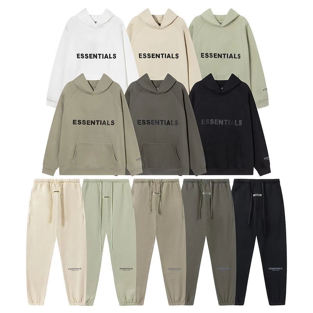 Fear Of God Essentials Hoodie And Jogger Set