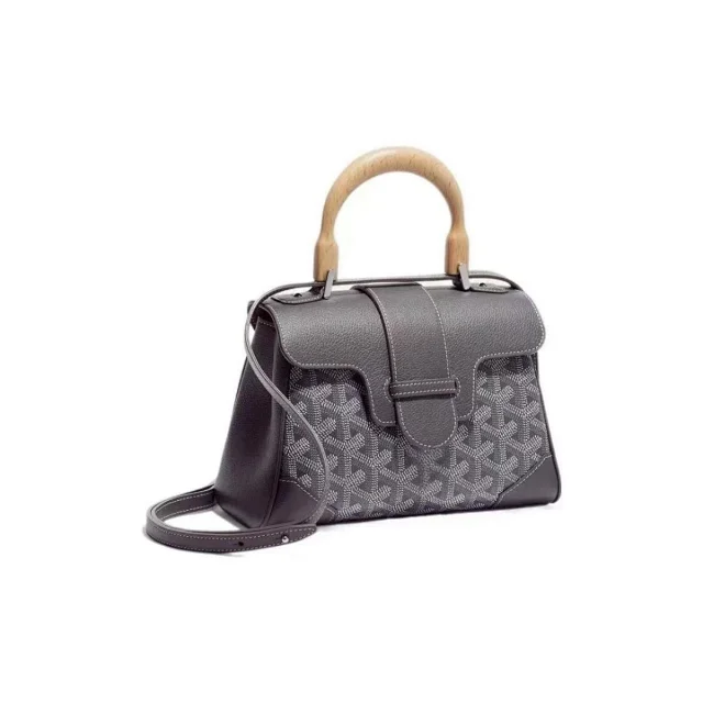 Unbranded Handbags Wooden Top-Handle Monogram Satchel product detail image 14