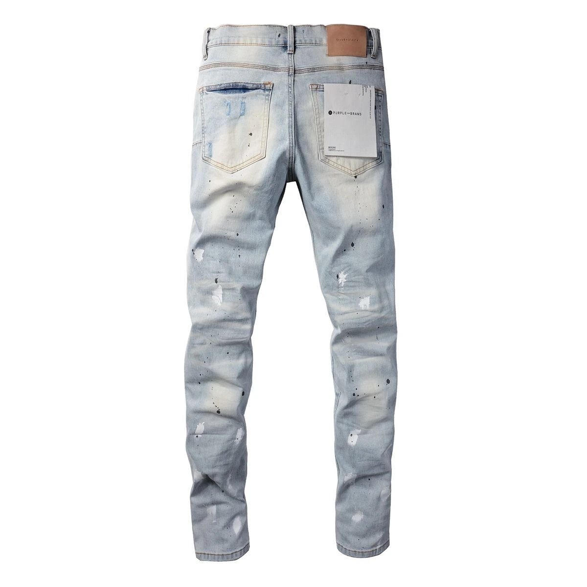 Gallery Dept. Distressed Paint-Splatter Slim Fit Jeans - 4