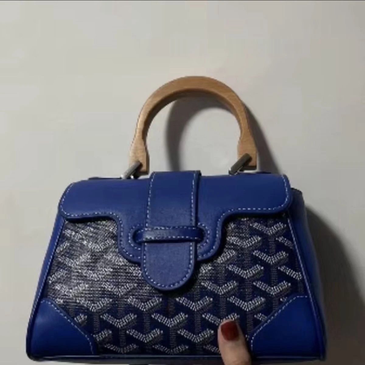 Goyard Saint Louis PM Yellow Leather Handbag - 12