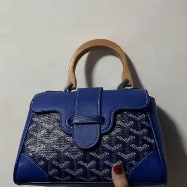 Unbranded Handbags Wooden Top-Handle Monogram Satchel product detail image 11