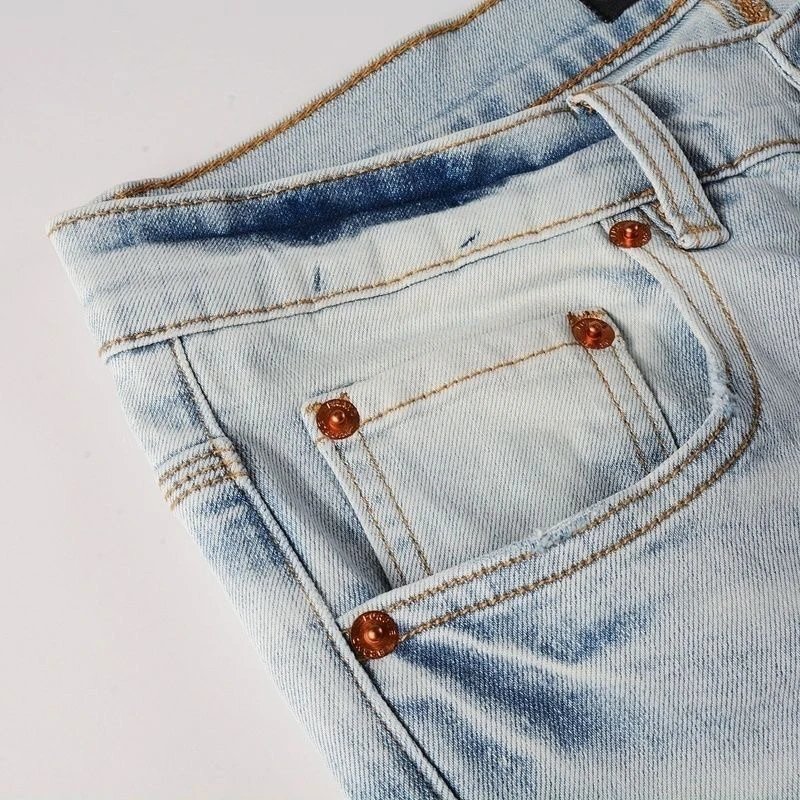 Gallery Dept. Distressed Paint-Splatter Slim Fit Jeans - 5