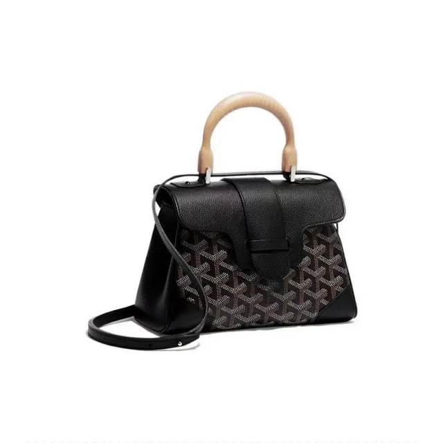 Unbranded Handbags Wooden Top-Handle Monogram Satchel product detail image 7