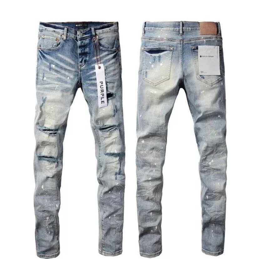Gallery Dept. Distressed Paint-Splatter Slim Fit Jeans - 14