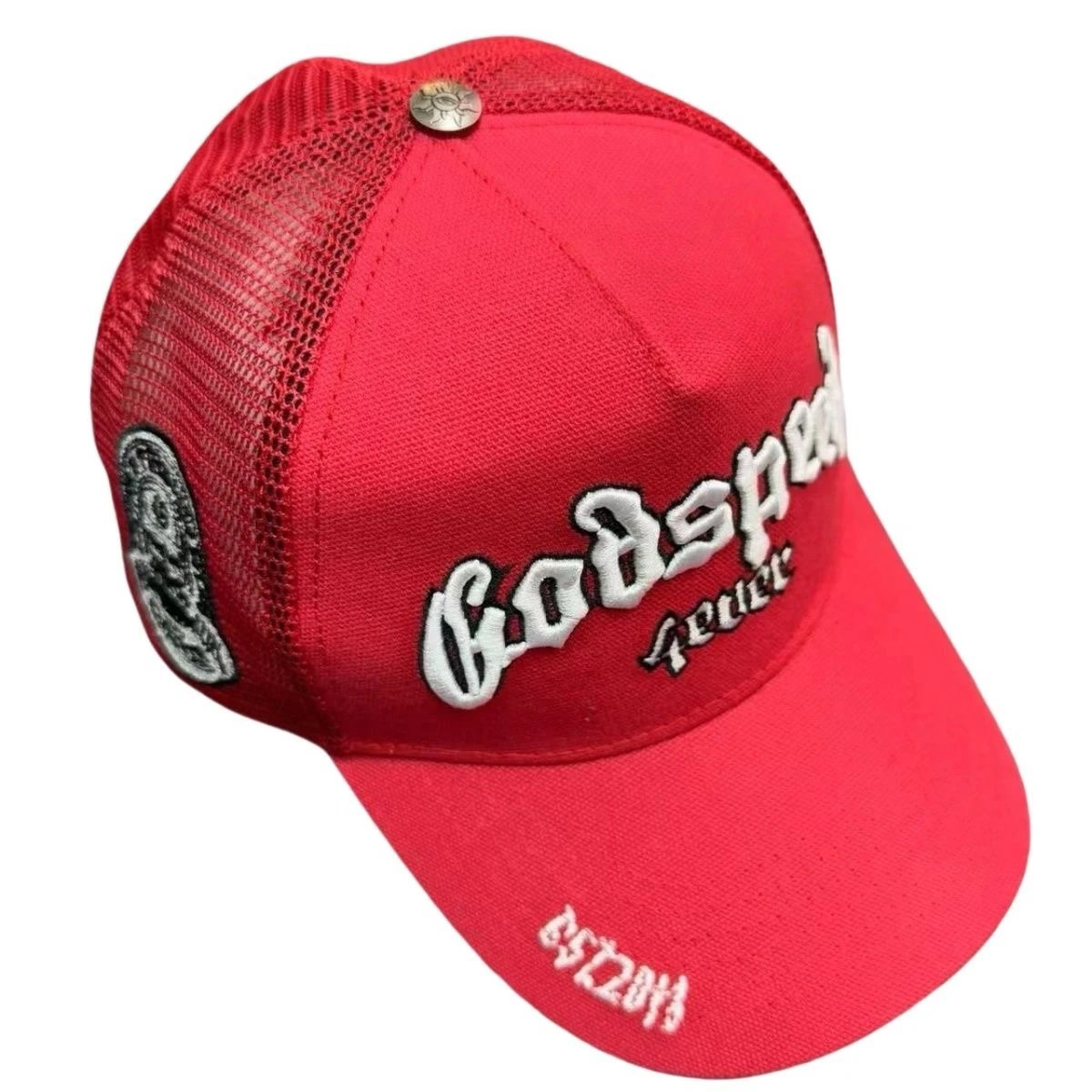 Godspeed x Fender Yellow Mesh Baseball Cap - 6