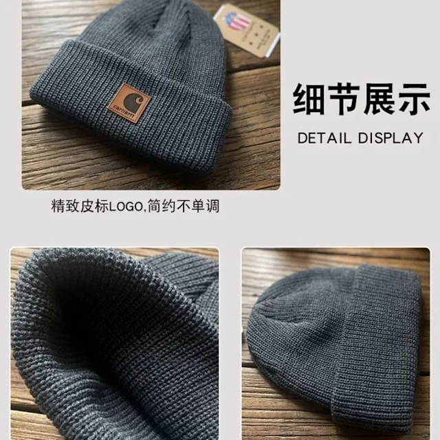 Carhartt Hats Rib-knit cuffed beanie product detail image 9