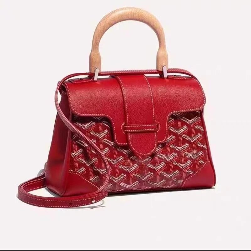 Goyard Saint Louis PM Yellow Leather Handbag - 4