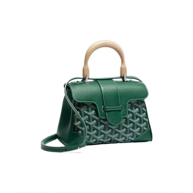 Unbranded Handbags Wooden Top-Handle Monogram Satchel product detail image 8