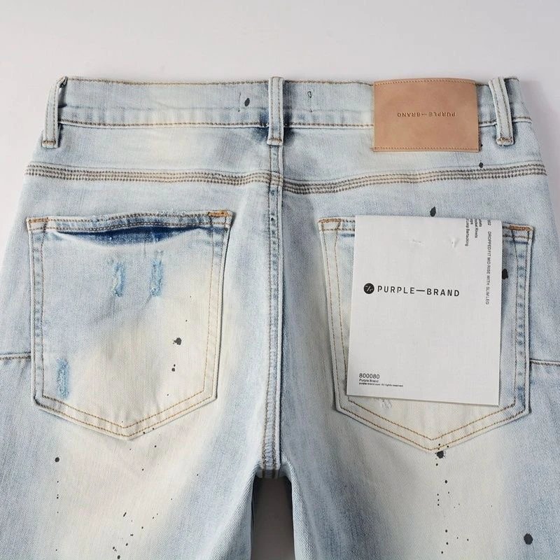 Gallery Dept. Distressed Paint-Splatter Slim Fit Jeans - 9