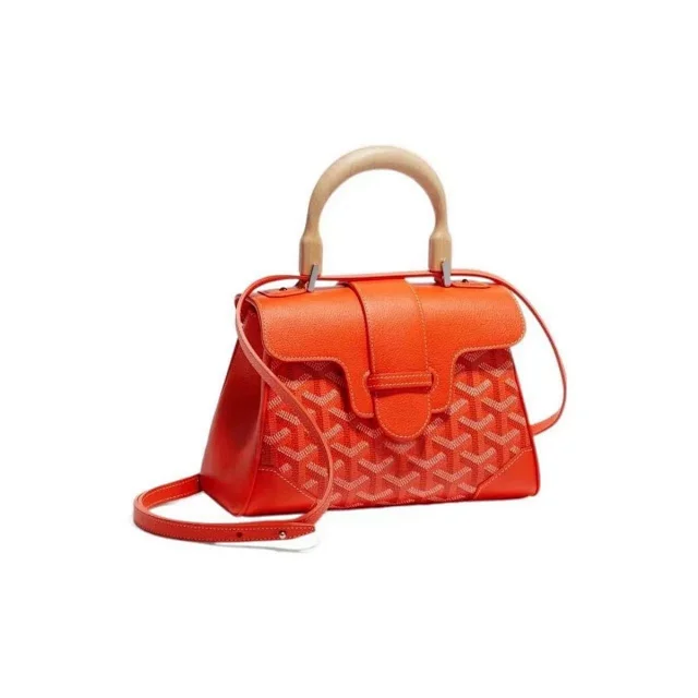 Unbranded Handbags Wooden Top-Handle Monogram Satchel product detail image 9