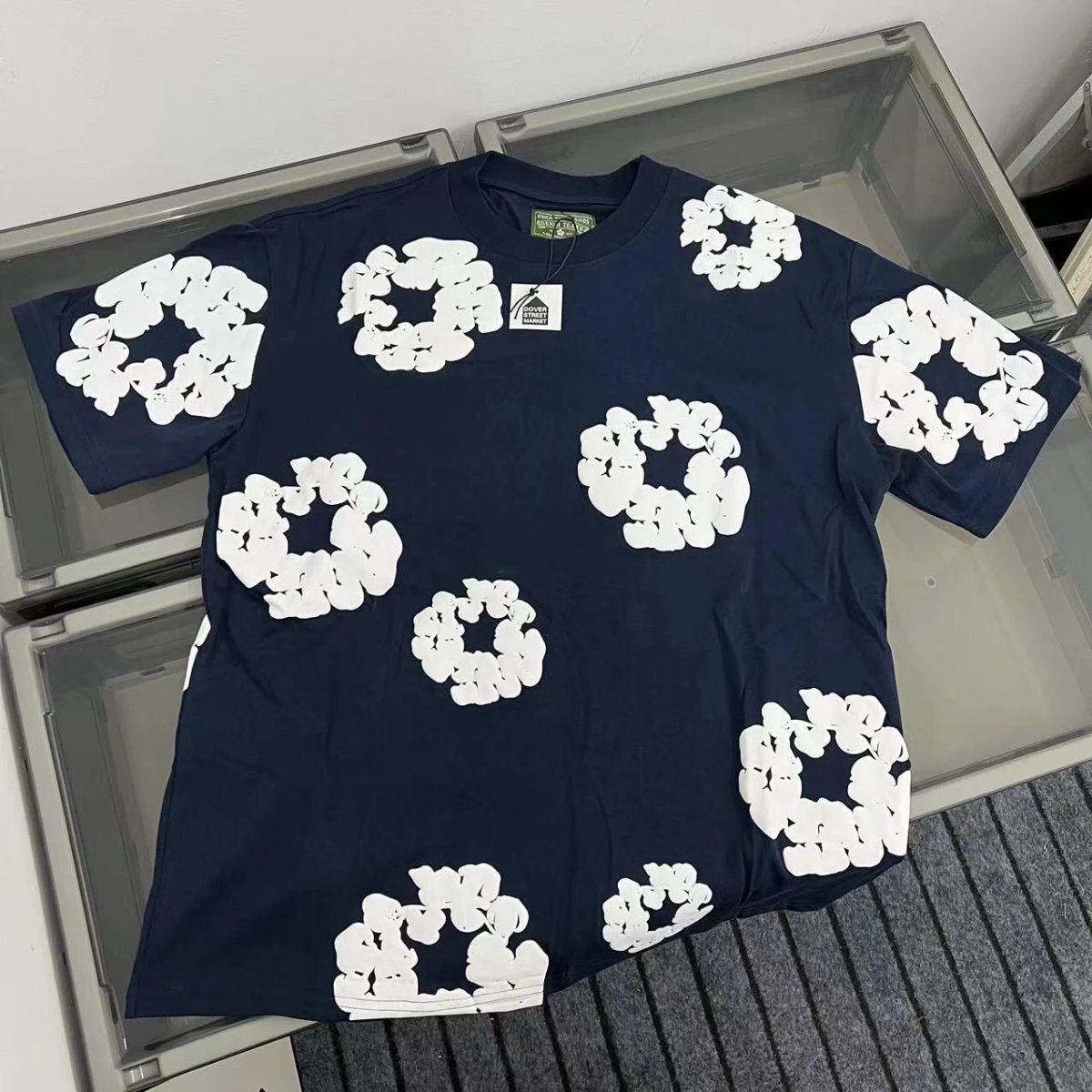 Foam Cotton Print T-Shirt