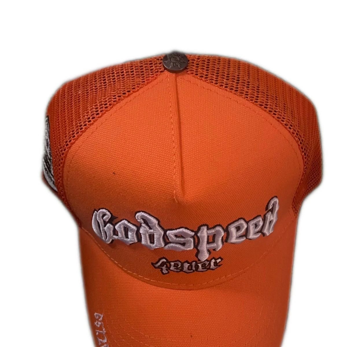 Godspeed x Fender Yellow Mesh Baseball Cap - 7