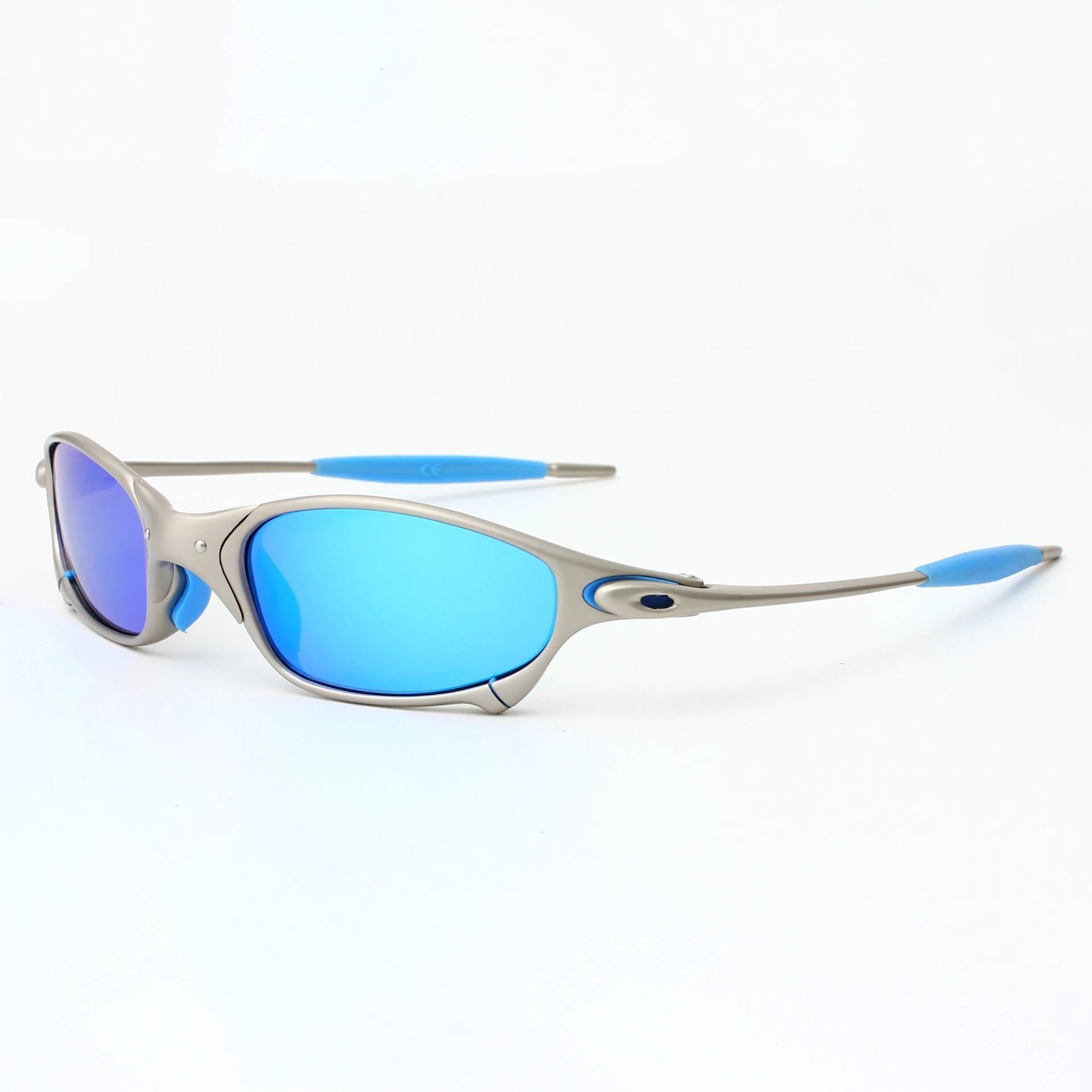 Oakley Juliet Silver Polarized Amber Sunglasses - 15