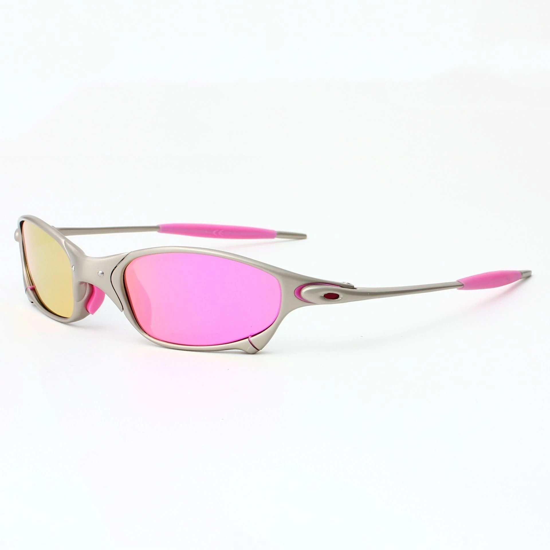 Oakley Eyewear Oval Wraparound Sunglasses — 15