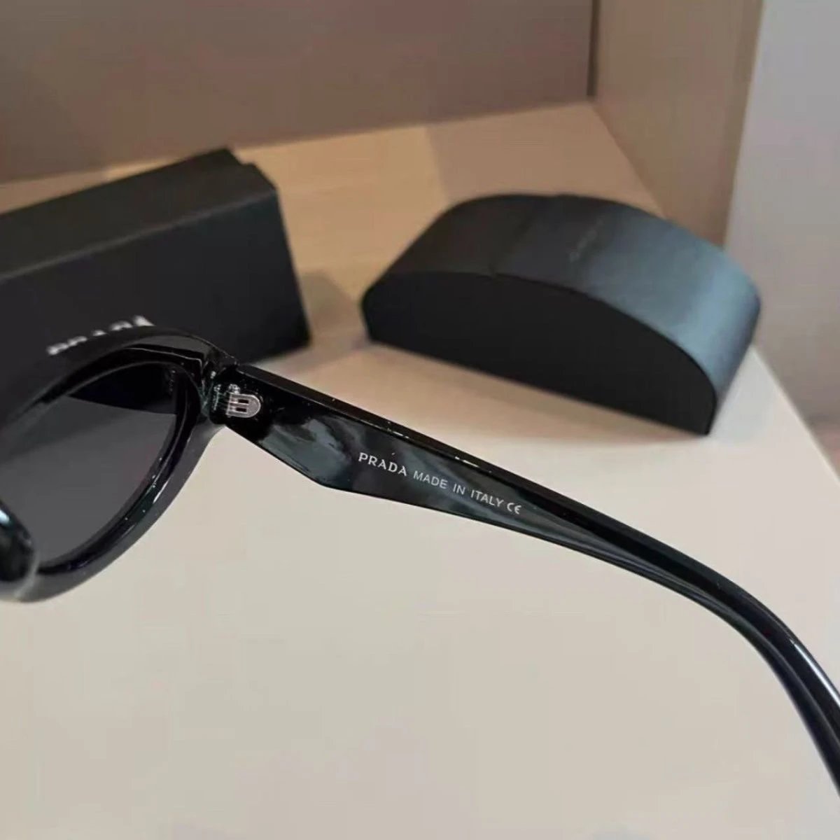 Prada Re-Nylon Oval Sunglasses Yellow - 7
