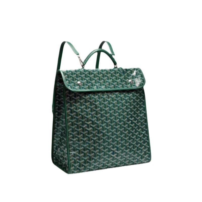 Goyard Saint Louis Backpack Gray Monogram Canvas - 8