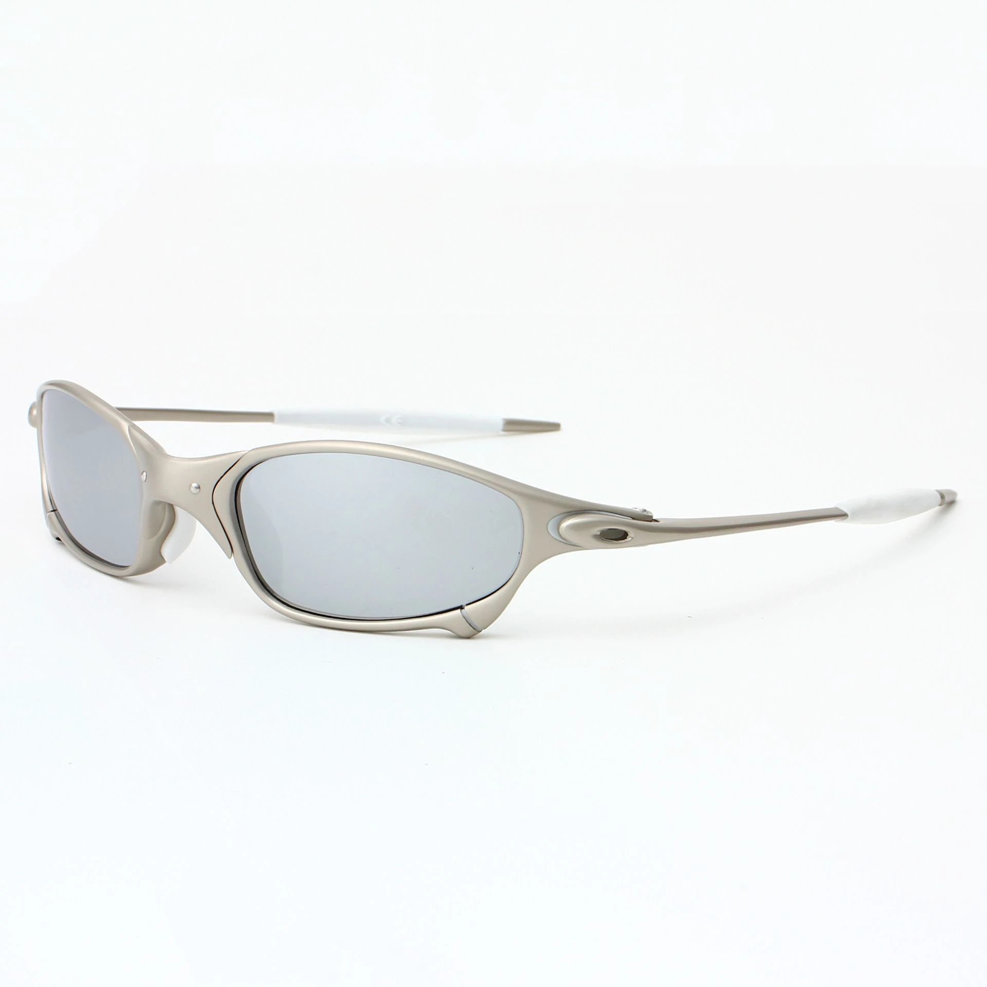 Oakley Juliet Silver Polarized Amber Sunglasses - 11