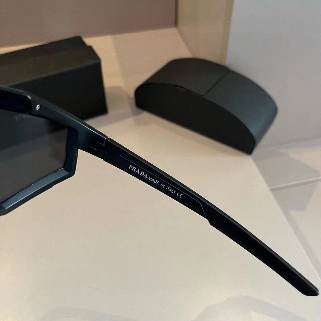 Prada Shield Sunglasses Black - 10