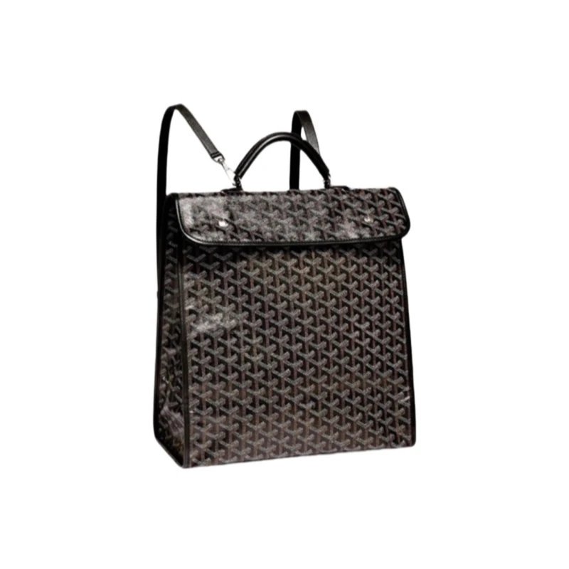 Goyard Saint Louis Backpack Gray Monogram Canvas - 3