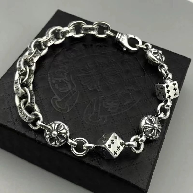 Chrome Hearts Dice Chain Bracelet - 001026