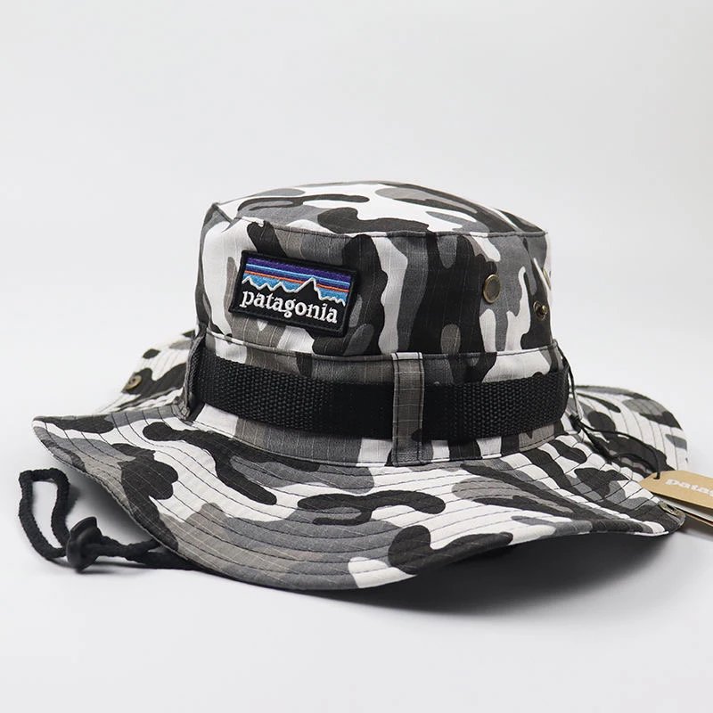 Patagonia Guide Hat Black Bucket Hat - 7