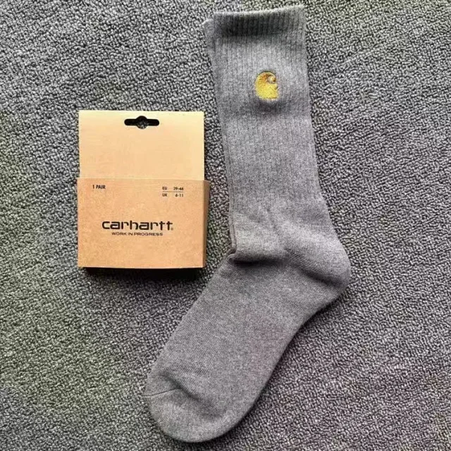 Carhartt Socks Ribbed crew with embroidered C logo product detail image 5