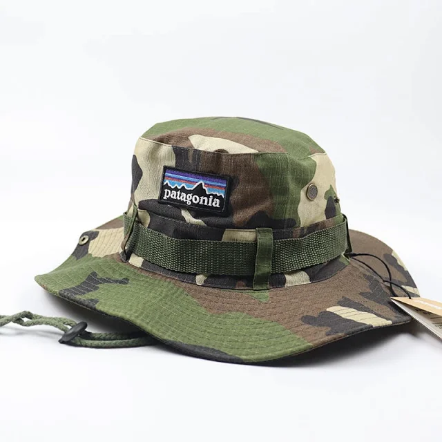 Patagonia Hats Wide-Brim Bucket Hat with Chin Cord product detail image 5