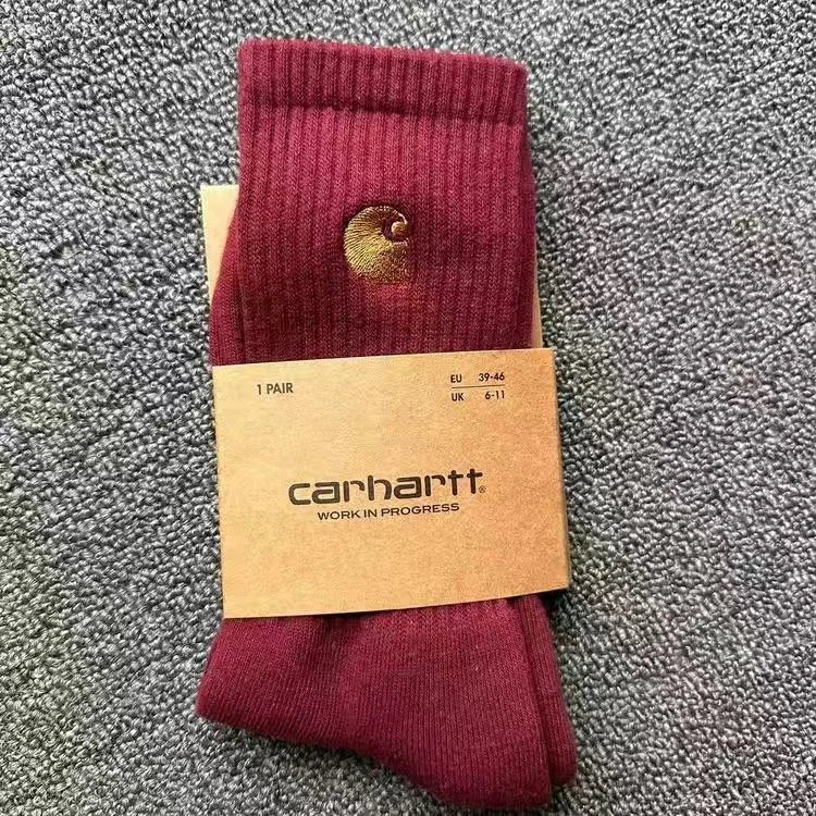Carhartt Work In Progress Logo Socks Black - 10
